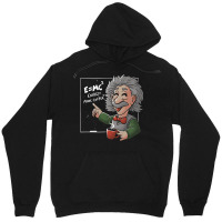 Energy = More Coffee Funny Einstein Theory Unisex Hoodie | Artistshot