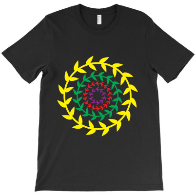 Leaf Pattern T-shirt Designed By Zahra_grafics