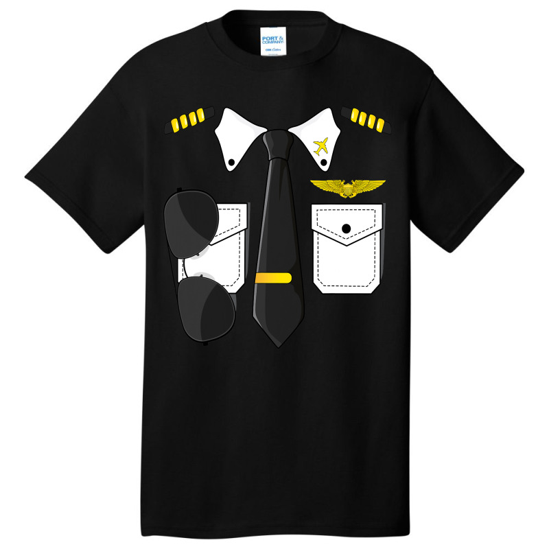 Aviation Shirt Airline Pilot Airplane Aviator Wome Basic T-shirt | Artistshot