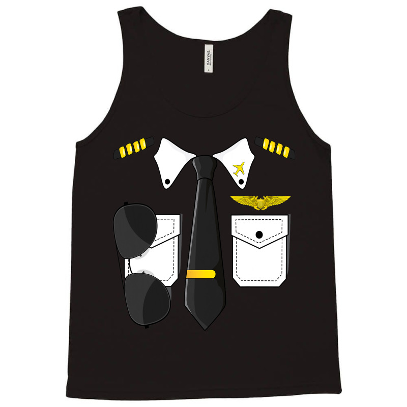 Aviation Shirt Airline Pilot Airplane Aviator Wome Tank Top | Artistshot