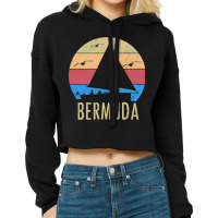 Bermuda Vintage Sailing Sailboat Sailor Souvenir G Cropped Hoodie | Artistshot