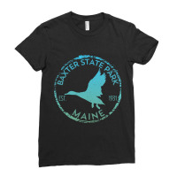 Baxter State Park Maine Duck Water Foul Birders So Ladies Fitted T-shirt | Artistshot