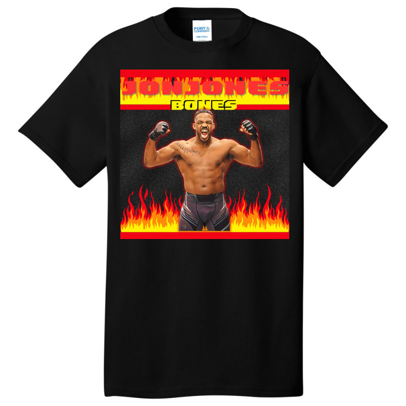 Jon Bones Jones Basic T-shirt by mustbuy | Artistshot