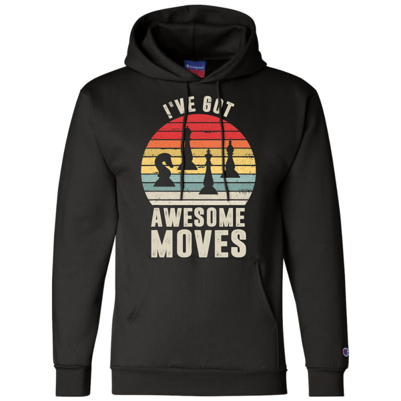 Awesome Chess Moves Grandmaster Chess Board Set Ch Champion Hoodie | Artistshot