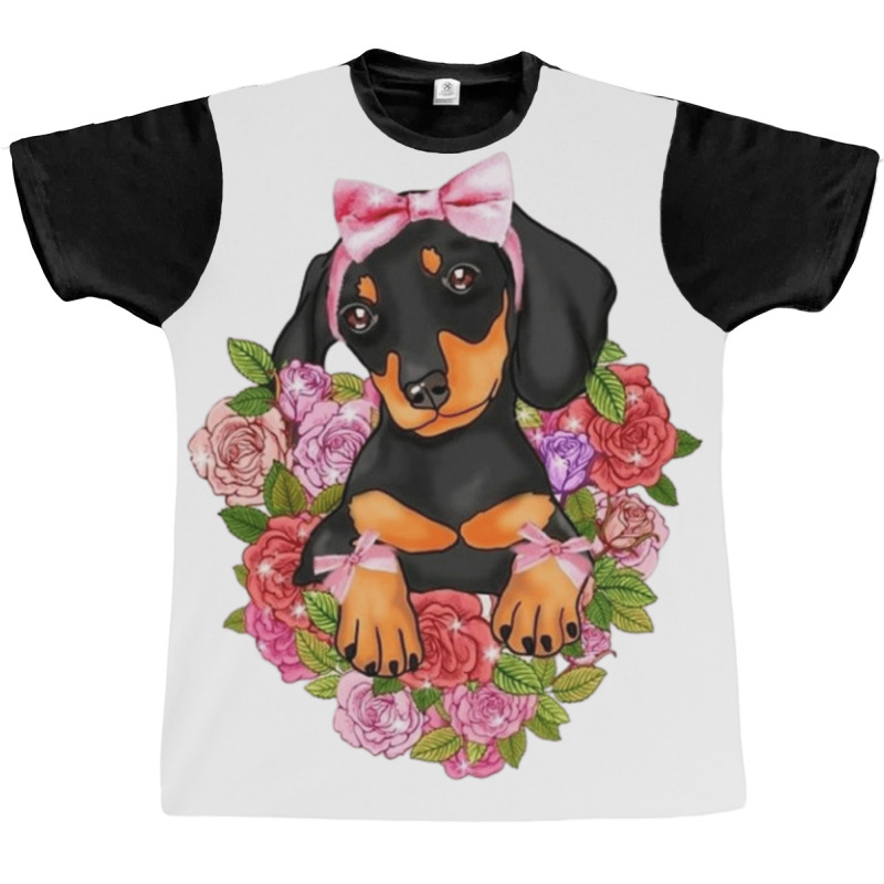 Dachshund Graphic T-shirt | Artistshot