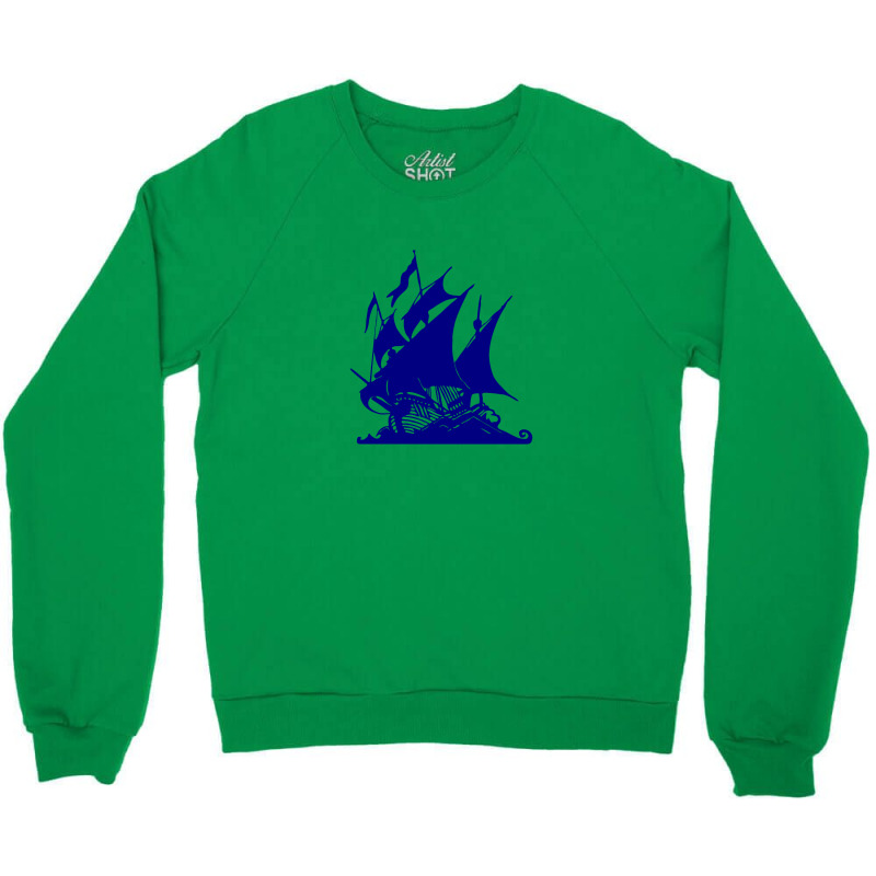 Blue Pirates Crewneck Sweatshirt by mer | Artistshot