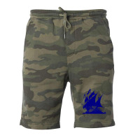 Blue Pirates Fleece Short | Artistshot