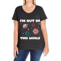 Amateur Astronomy Im Out Of This World Planet Sola Ladies Curvy T-shirt | Artistshot