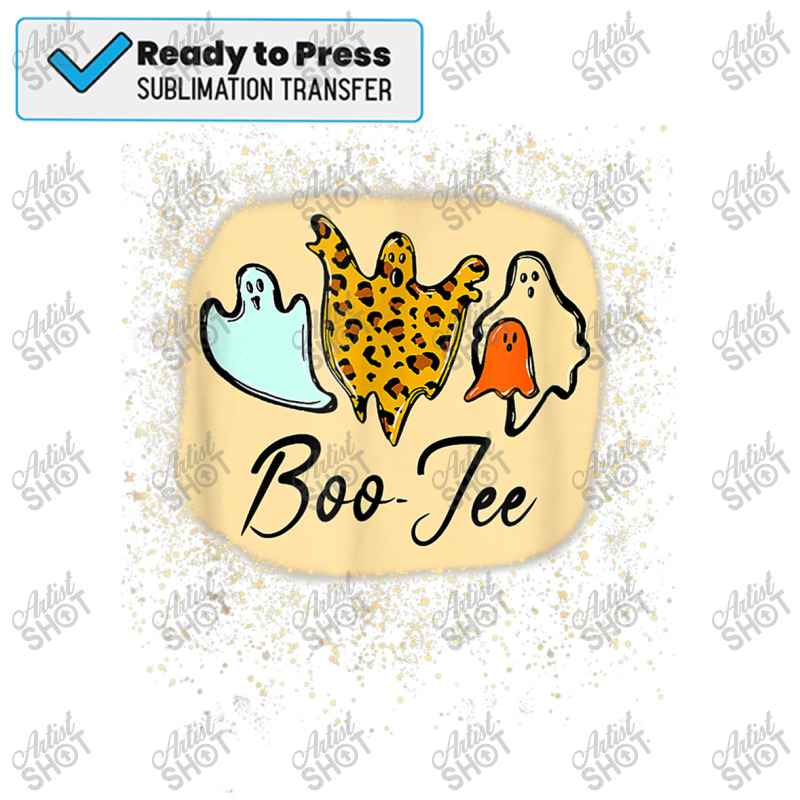 Boo Jee Ghost Leopards Halloween Scary Night Horror Sublimation Transfer | Artistshot