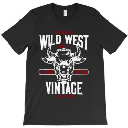 wild west vintage denim   2 T-Shirt | Artistshot