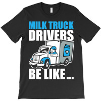 Fun Milk Cow Dairy Farming Farmer Farm Milk Truck T-shirt | Artistshot