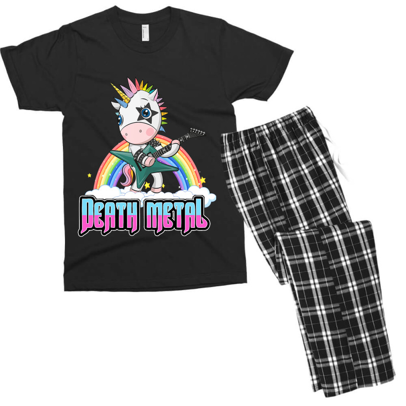 Death Metal Skull Rocky Rockabilly Hard Woman Girl Men's T-shirt Pajama Set | Artistshot