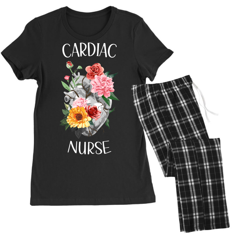 Flower Heart Medical Hospital Cardiology Cardiac N Women's Pajamas Set by JavionGranger | Artistshot