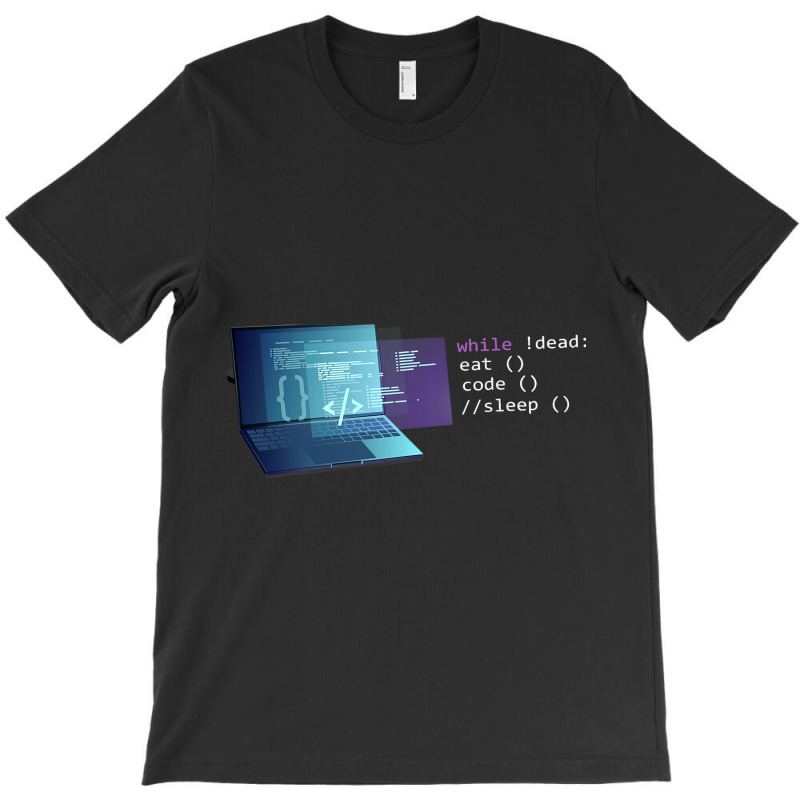 Eat Code Sleep Repeat Computer Science Python Prog T-shirt | Artistshot