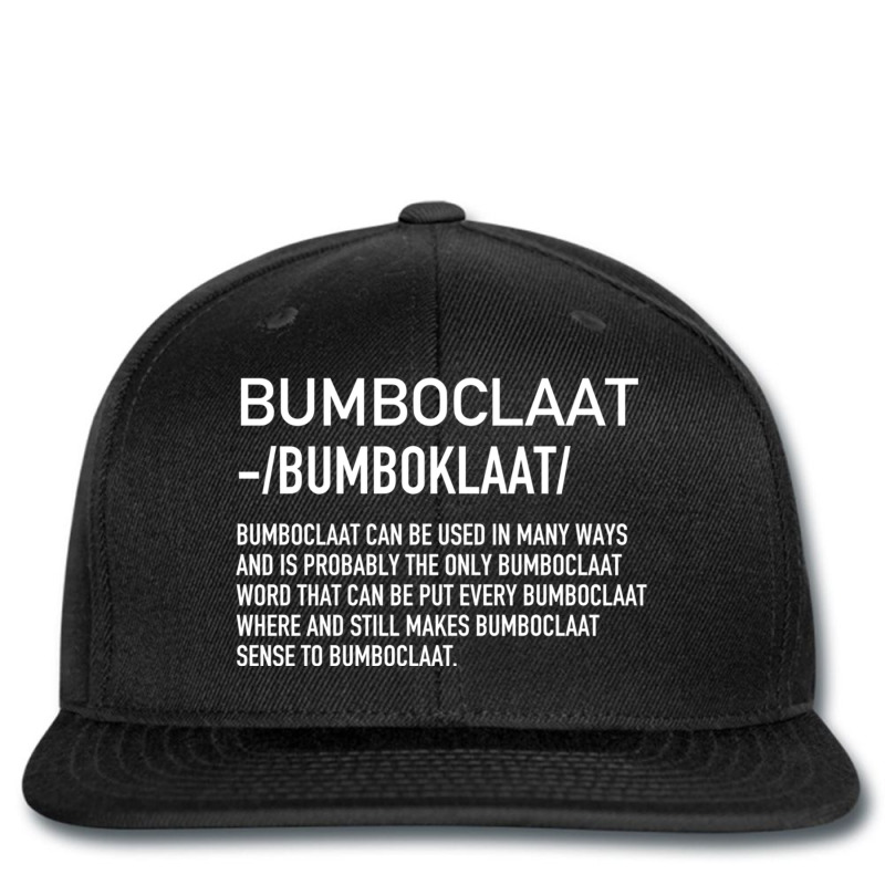 Bumboclaat Definition Printed hat by BENTILDAJOHNSON | Artistshot