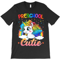 Cutie Preschool Unicorn Rainbow Back To School Kid T-shirt | Artistshot