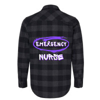 Emergency Department Room Er Nurse Gifts Nursing F Flannel Shirt | Artistshot