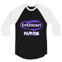 Emergency Department Room Er Nurse Gifts Nursing F 3/4 Sleeve Shirt | Artistshot