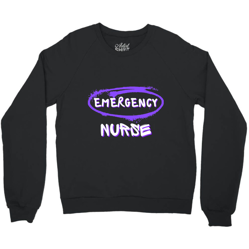 Emergency Department Room Er Nurse Gifts Nursing F Crewneck Sweatshirt | Artistshot