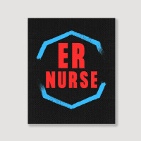 Emergency Department Room Er Nurse Gifts Nursing F Portrait Canvas Print | Artistshot