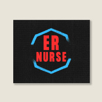 Emergency Department Room Er Nurse Gifts Nursing F Landscape Canvas Print | Artistshot