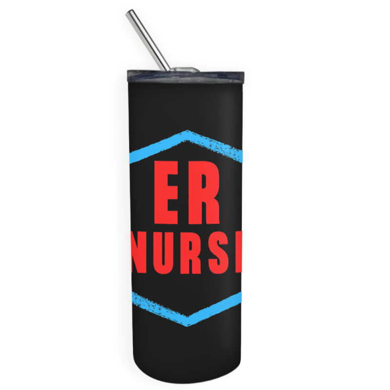 Emergency Department Room Er Nurse Gifts Nursing F Skinny Tumbler | Artistshot