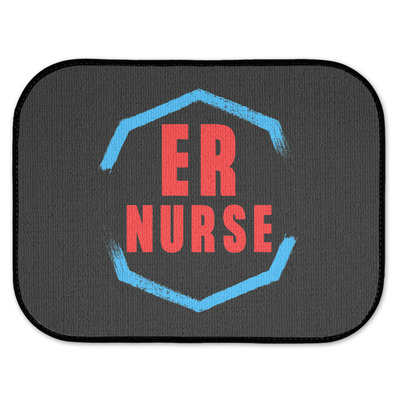 Emergency Department Room Er Nurse Gifts Nursing F Rear Car Mat | Artistshot