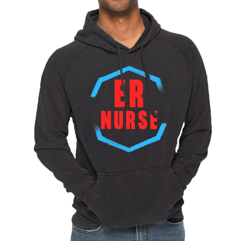 Emergency Department Room Er Nurse Gifts Nursing F Vintage Hoodie | Artistshot