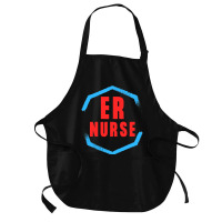 Emergency Department Room Er Nurse Gifts Nursing F Medium-length Apron | Artistshot