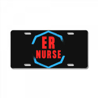 Emergency Department Room Er Nurse Gifts Nursing F License Plate | Artistshot