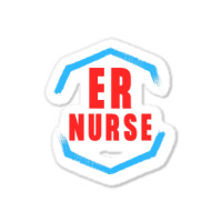 Emergency Department Room Er Nurse Gifts Nursing F Sticker | Artistshot