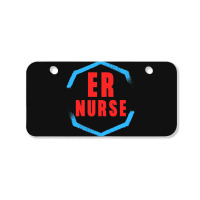 Emergency Department Room Er Nurse Gifts Nursing F Bicycle License Plate | Artistshot