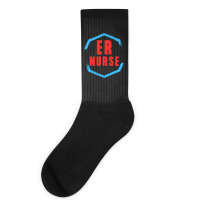 Emergency Department Room Er Nurse Gifts Nursing F Socks | Artistshot