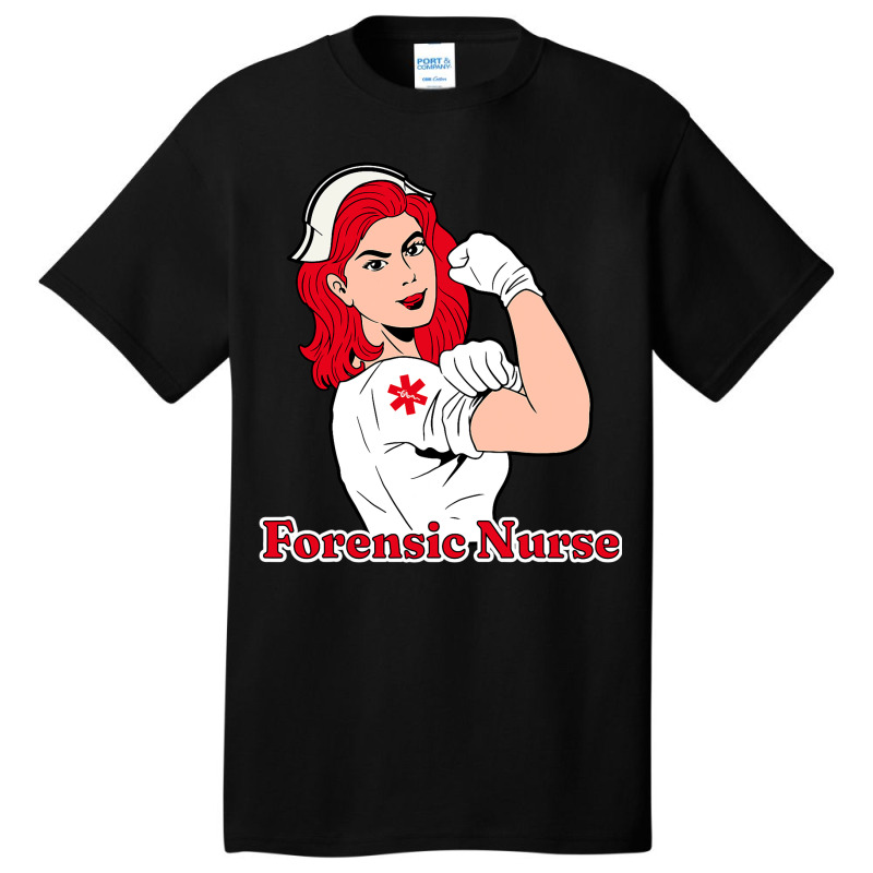 Forensic Nurse Fn Sane Fne Cjs Basic T-shirt | Artistshot