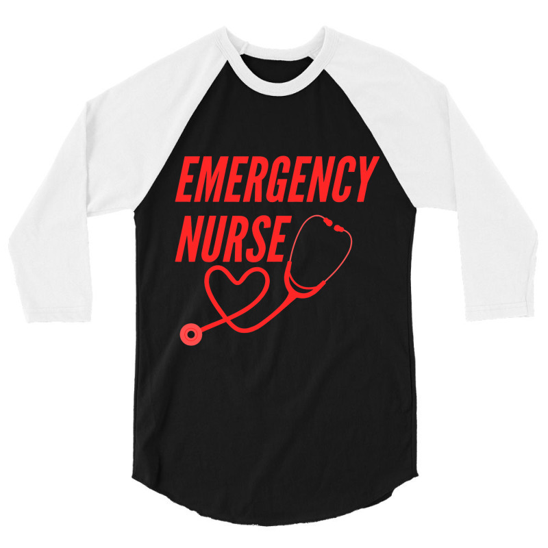 Emergency Department Room Er Nurse Gifts Nursing F 3/4 Sleeve Shirt | Artistshot