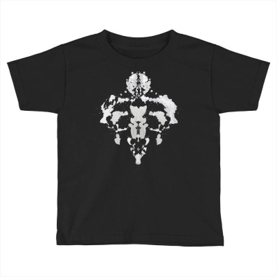 Rorschach Ink Blot Test Funny Psychology Student Toddler T-shirt Designed By Edahart