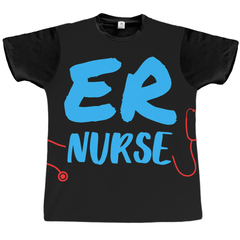 Emergency Department Room Er Nurse Gifts Nursing F Graphic T-shirt | Artistshot