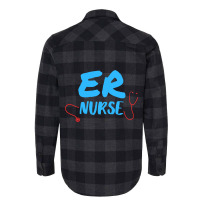 Emergency Department Room Er Nurse Gifts Nursing F Flannel Shirt | Artistshot