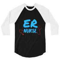 Emergency Department Room Er Nurse Gifts Nursing F 3/4 Sleeve Shirt | Artistshot