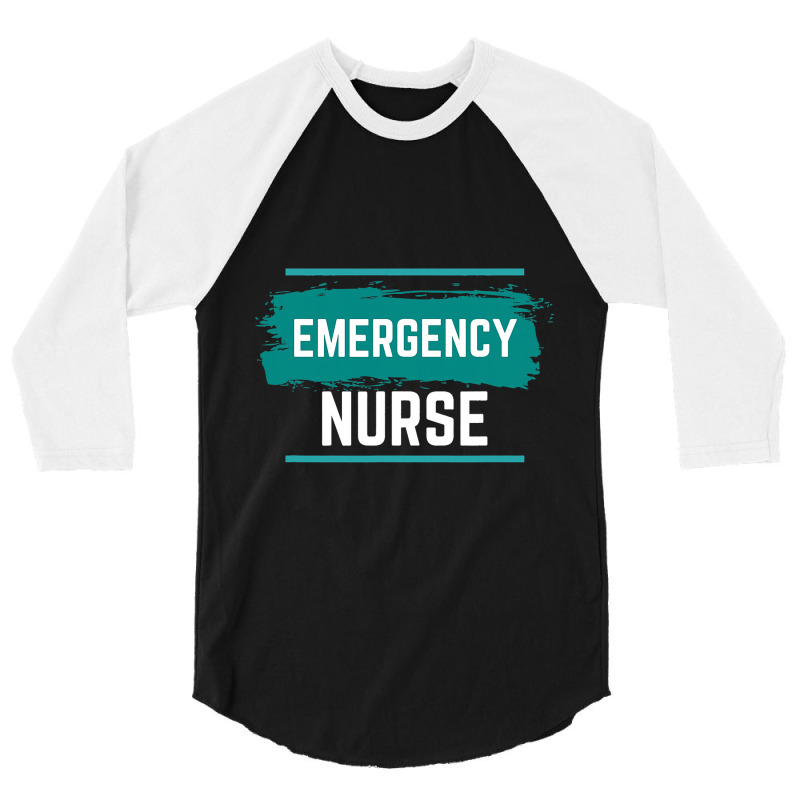 Emergency Department Room Er Nurse Gifts Nursing F 3/4 Sleeve Shirt | Artistshot