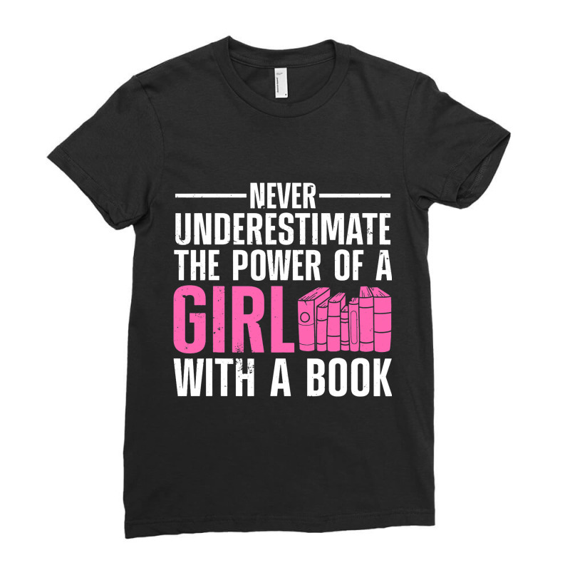 Funny Reading For Women Girls Bookworm Novel Book  Ladies Fitted T-Shirt by MenachemArteaga | Artistshot