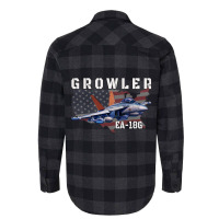 Ea18g Growler Electronic Warfare Aircraft Military Flannel Shirt | Artistshot