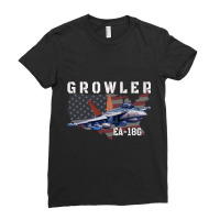 Ea18g Growler Electronic Warfare Aircraft Military Ladies Fitted T-shirt | Artistshot