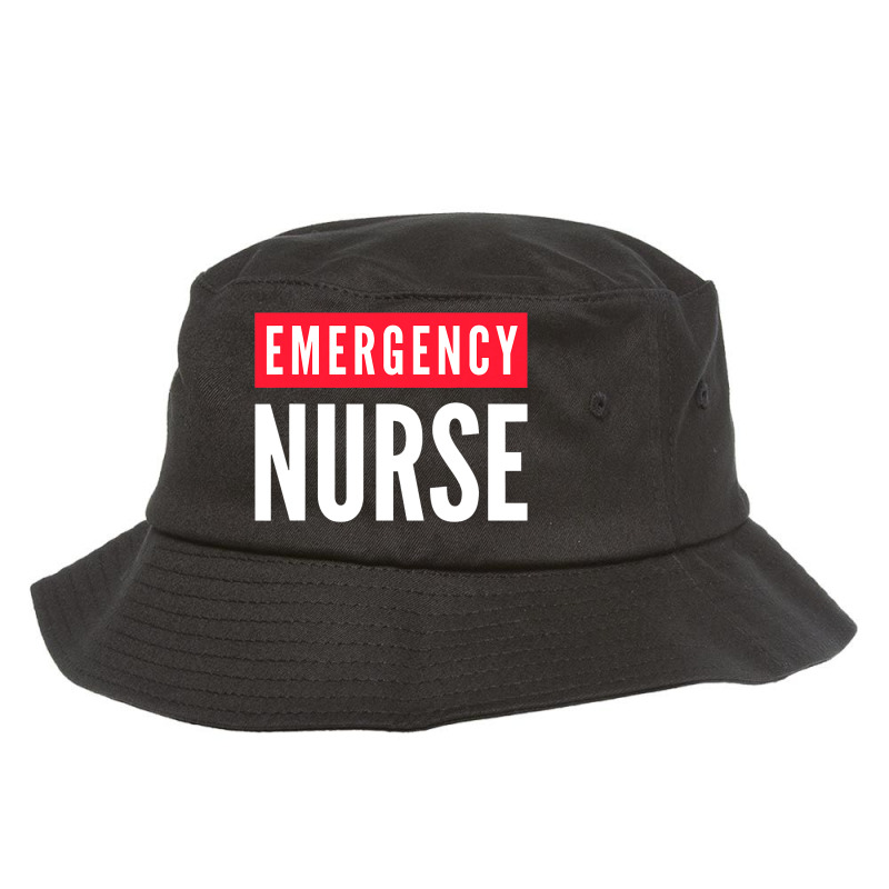 Emergency Department Room Er Nurse Gifts Nursing F Bucket Hat | Artistshot