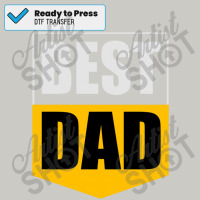 Best Dad Fathers Day Dtf Transfer | Artistshot