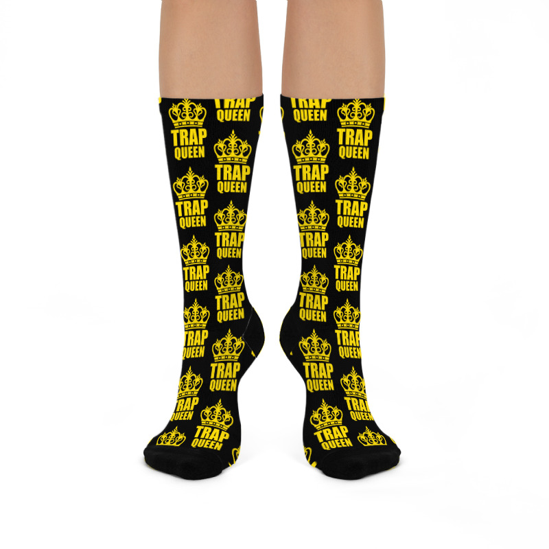 Trap Queen Crew Socks | Artistshot