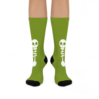 Death Rattle Crew Socks Designed By Icang Waluyo