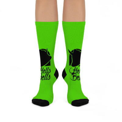 Hells Bells Crew Socks Designed By Icang Waluyo
