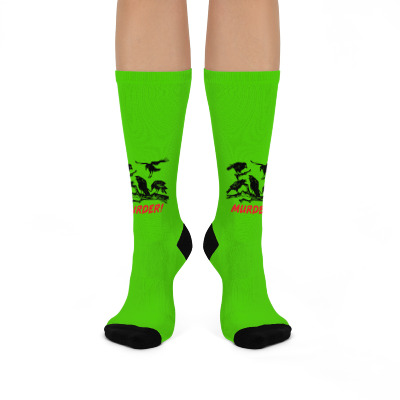 Murder Of Crows Crew Socks Designed By Chilistore