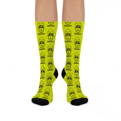 Swaggy Crew Socks Designed By Thesamsat